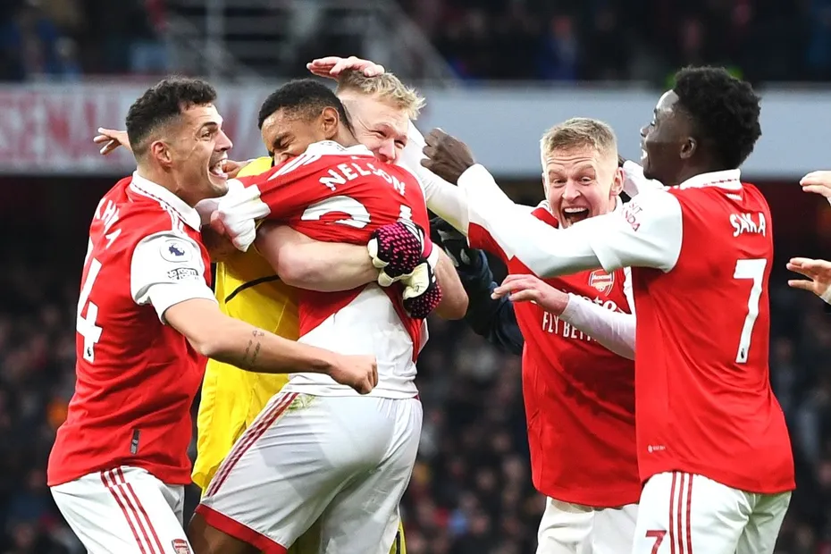 The Gunners are in this season of Premier League comeback kings